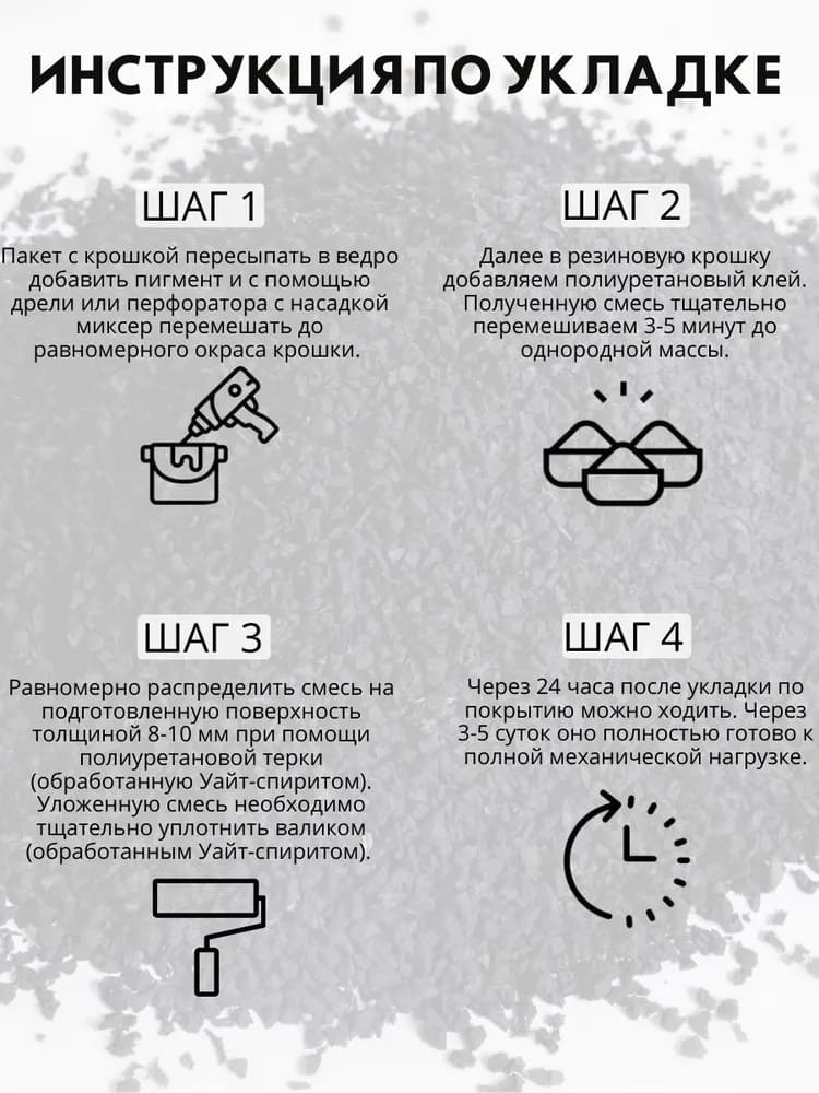 Набор мягкий асфальт (зеленый) 3м2